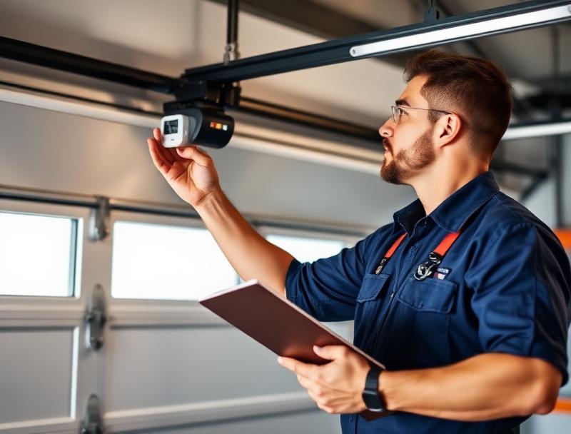 Garage Door Roper technician providing professional service