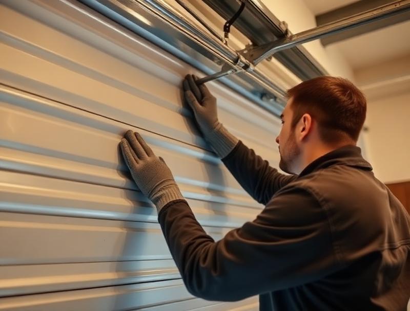 Professional installation service for garage doors